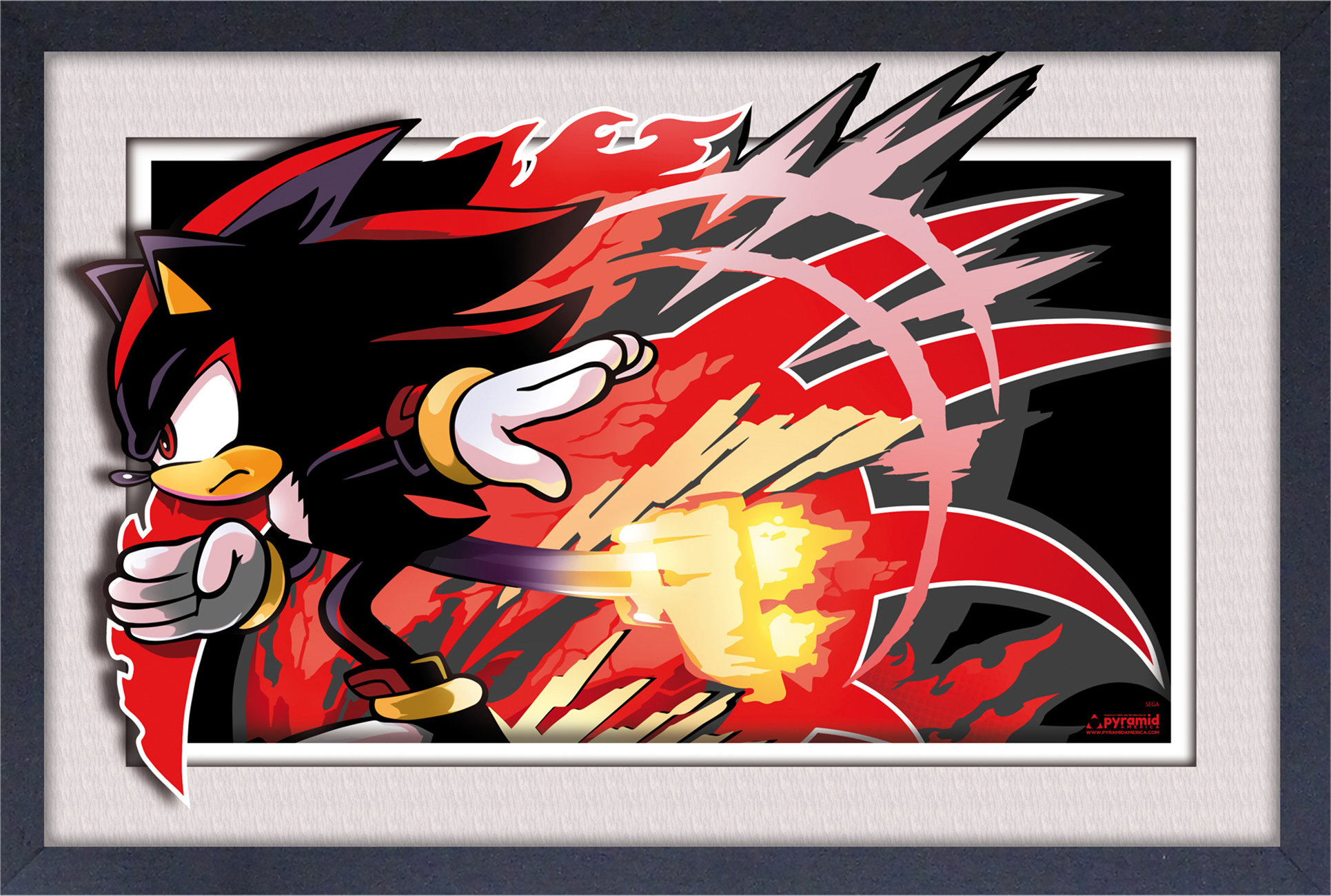Pyramid America Sonic Racing: CrossWorlds - Shadow 11x17 Faux